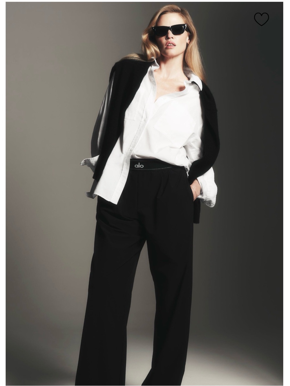 ALO Yoga Black suit up trouser BRAND NEW WITH TAGS - XS
